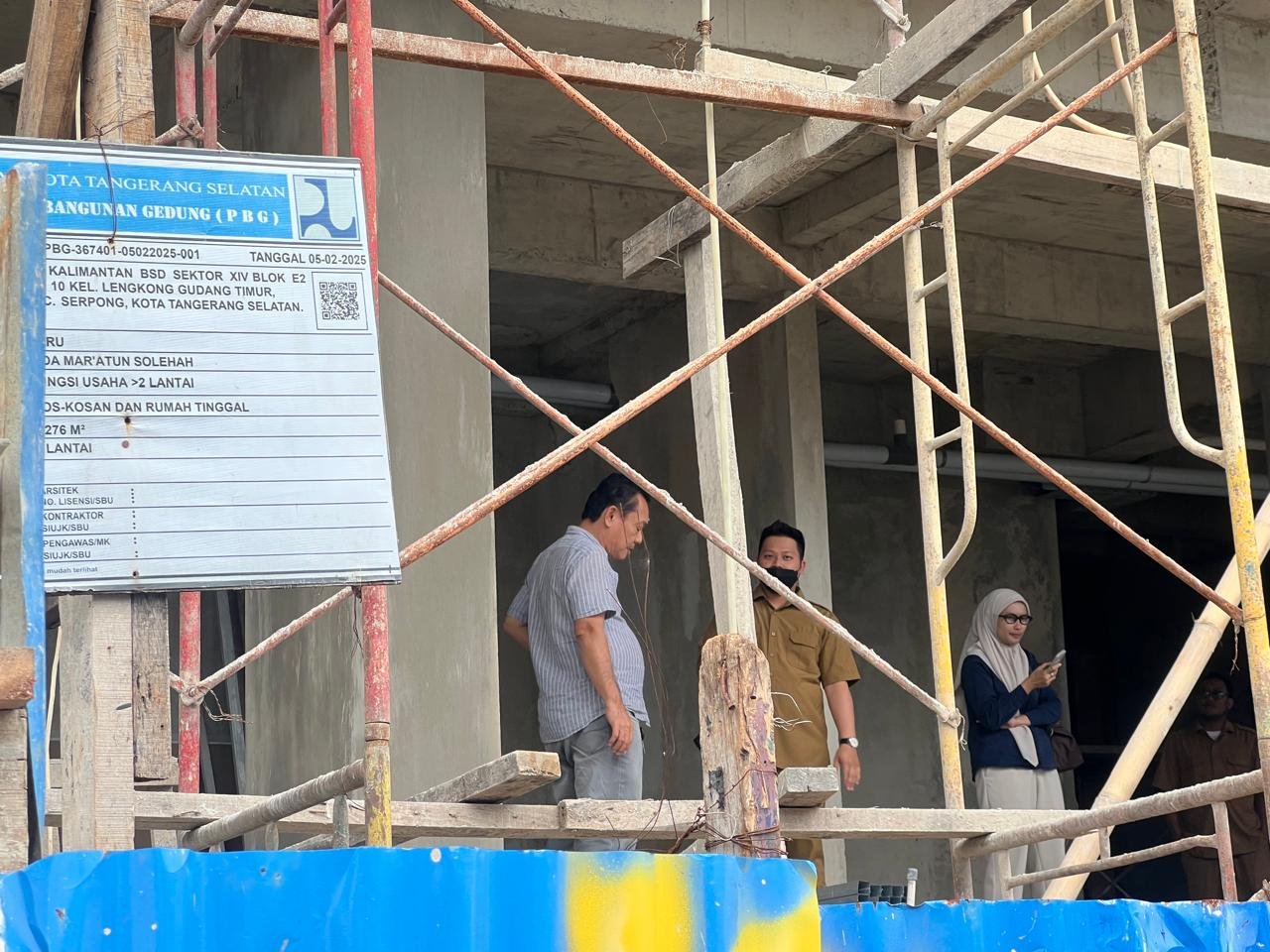 Media Kita! 96 DCKTR SIDAK BANGUNAN GEDUNG DI SERPONG