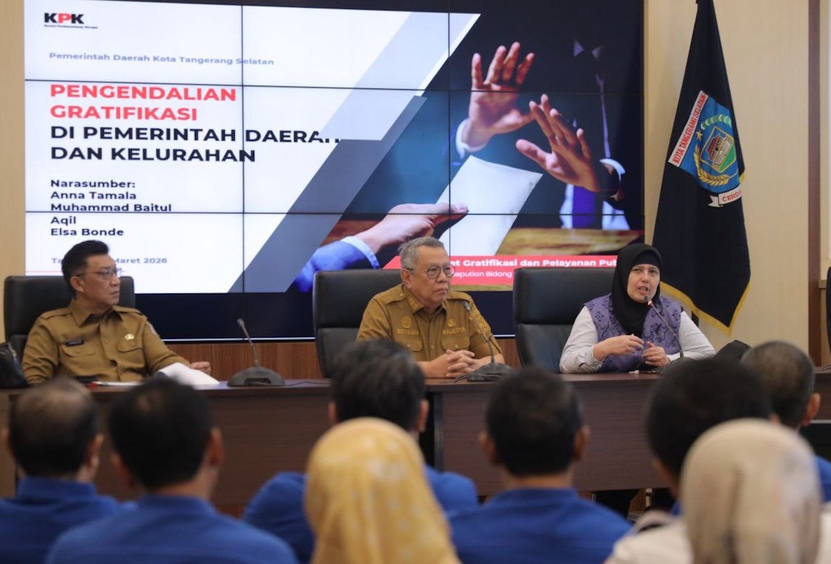Pemkot Tangsel Perkuat Pengendalian Gratifikasi