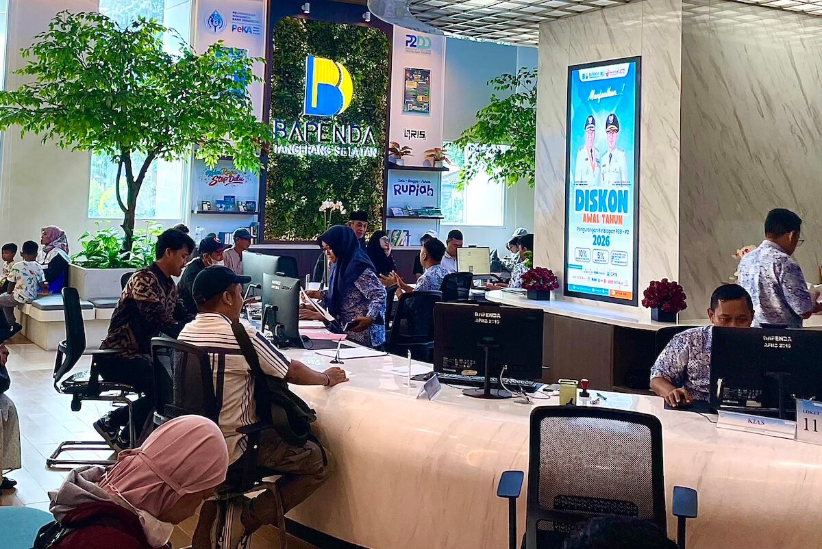 Pelayanan Bapenda Kota Tangsel