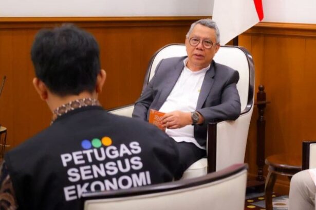 Wali Kota Tangsel Benyamin Davnie Sensus Ekonomi 2026 di Tangsel