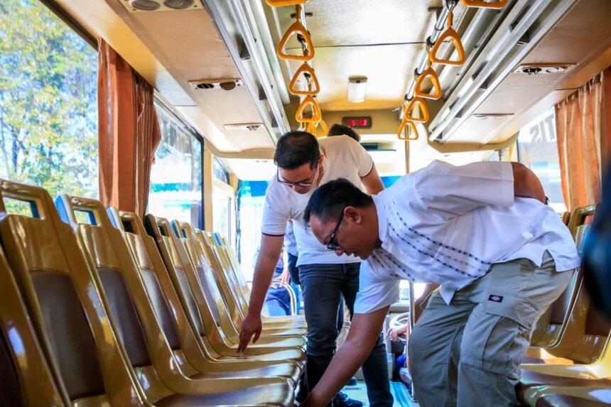 Bus gratis di Tangsel
