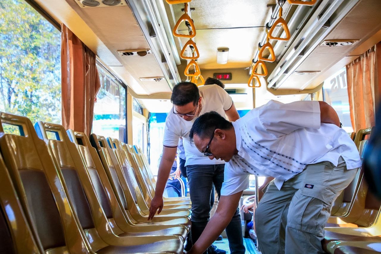 Bus sekolah gratis di Tangsel 1