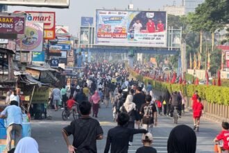 Dispar Kota Tangsel Gelar Car Free Day di BSD