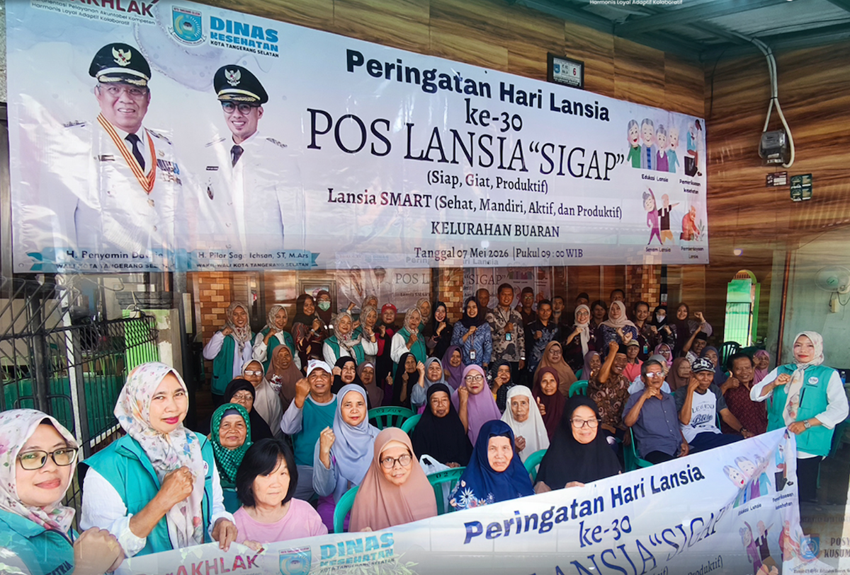 Pos Lansia Dinkes Kota Tangsel